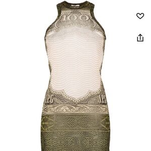 Jean Paul Gaultier The short Cartouche Dress